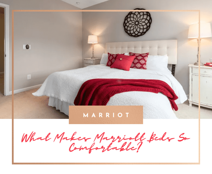 comfortable marriott bed