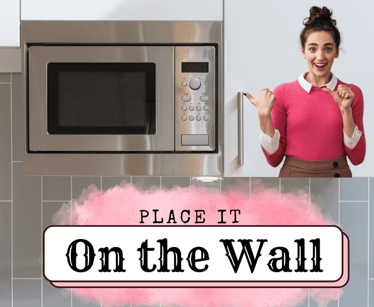 place it on the wall