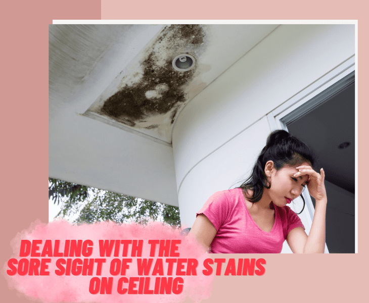 water stain sore sight