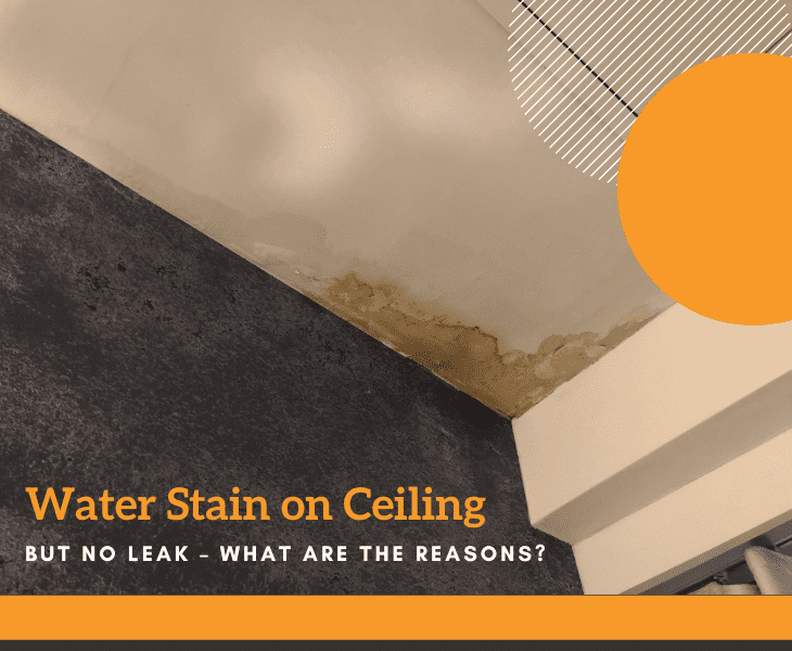 no leak water stain