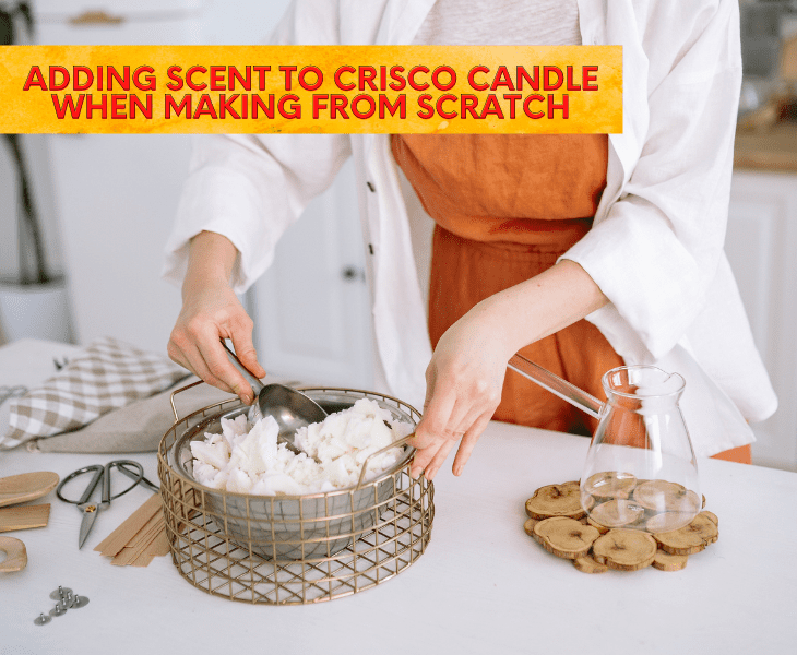 making candle from scratch
