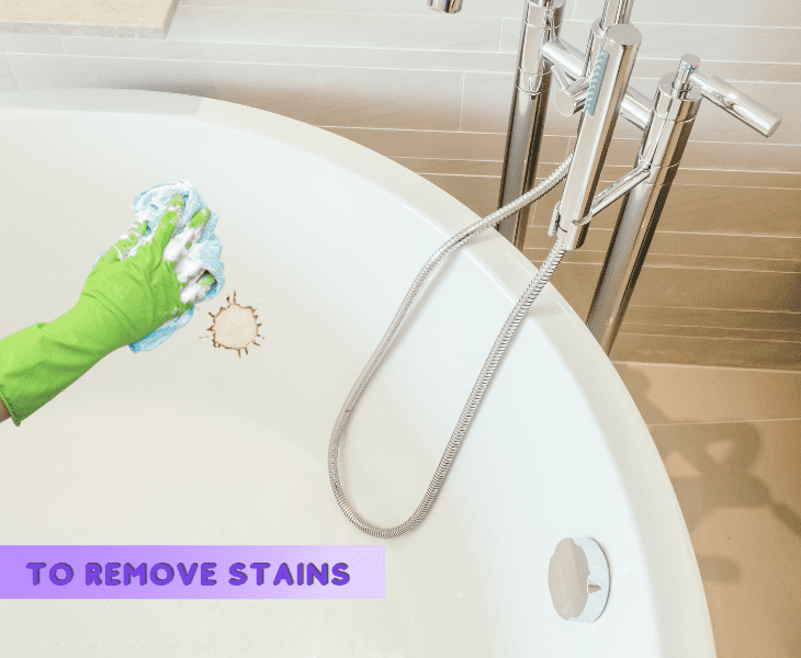 removing stains