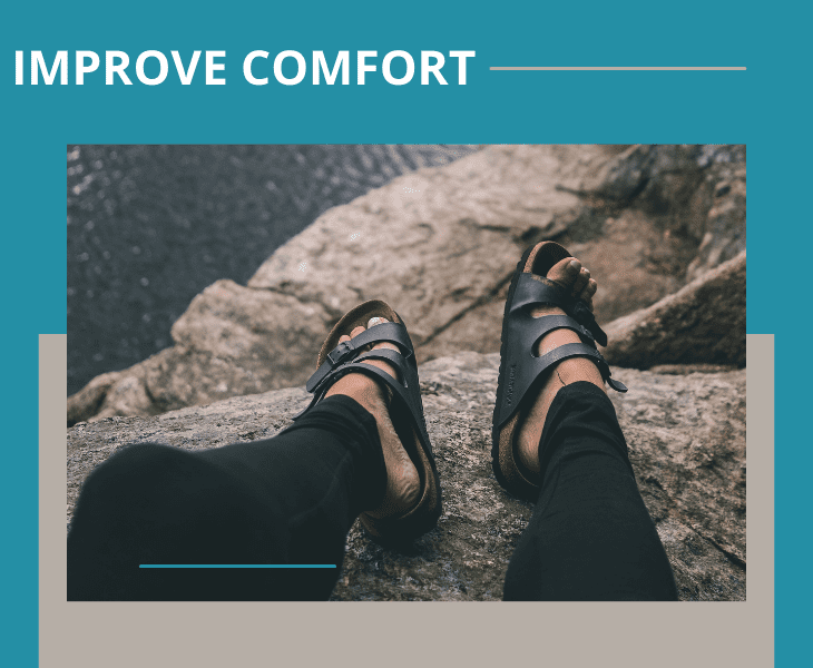 will improve comfort