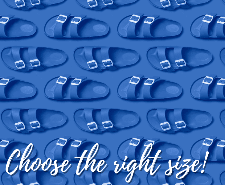 choose the right size