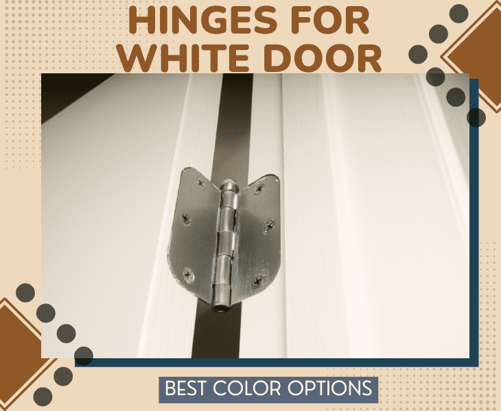 what color hinges for white doors