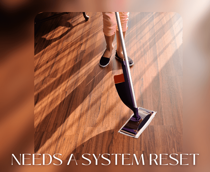 wetjet need system reset