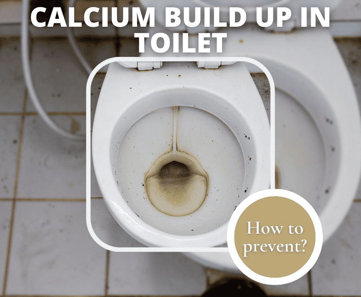 how to prevent calcium buildup in toilet