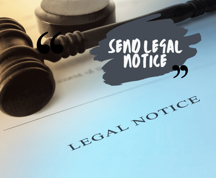 send a legal notice