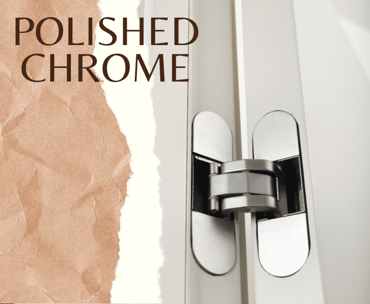 a polished chrome