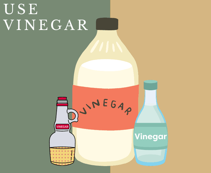 use the vinegar