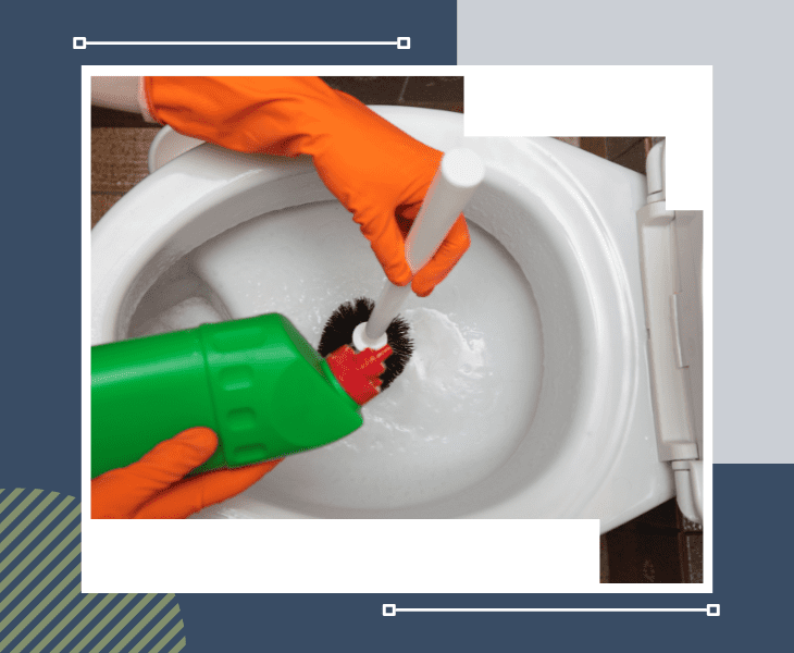 use an acid based cleaner