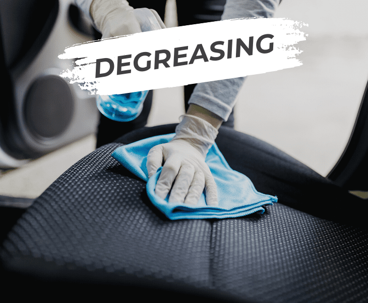try degreasing