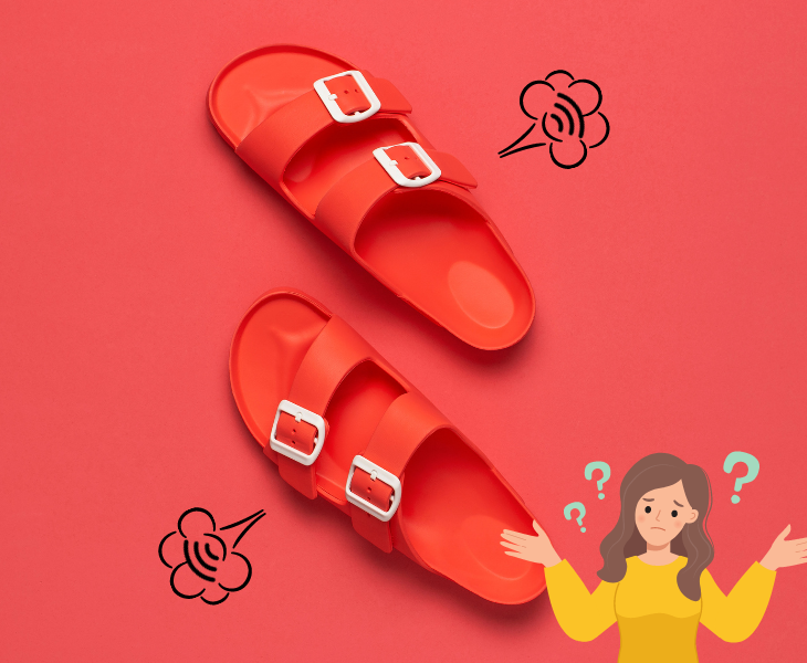 why birkenstocks making a fart noise