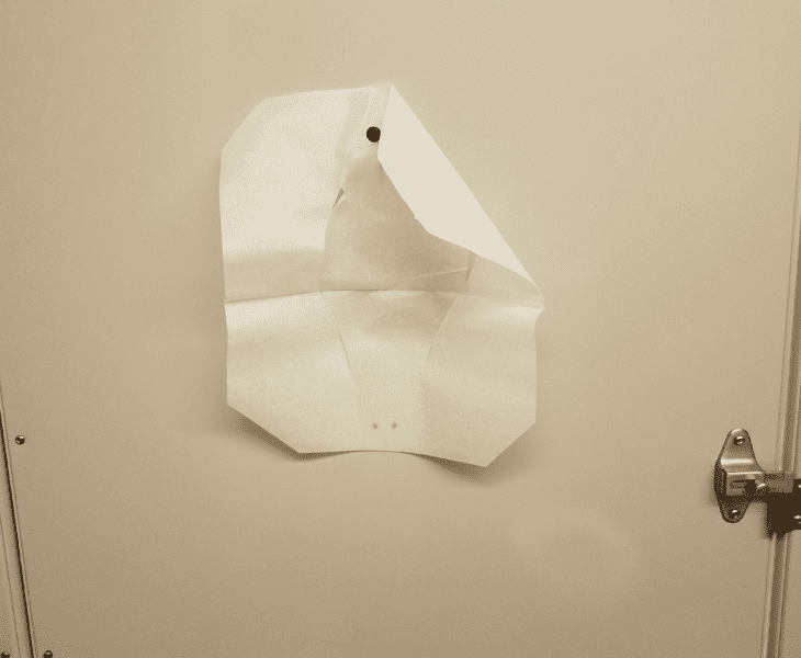 toilet seat cover hanging