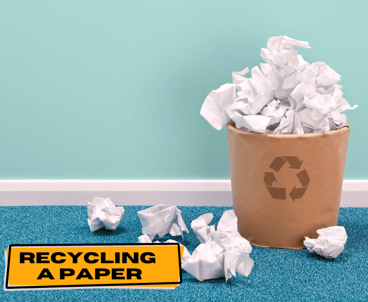 recycling paper