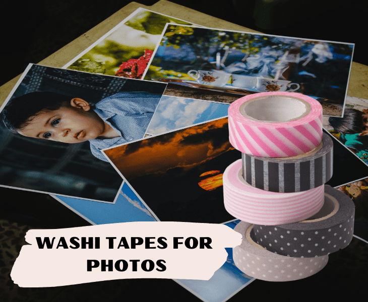 photo with washi tape