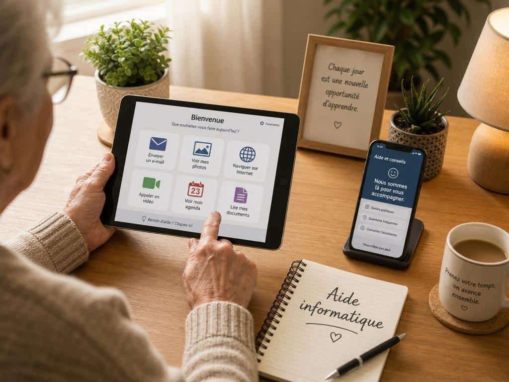 aide informatique senior à domicile