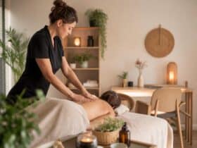 auto entrepreneur massage bien être