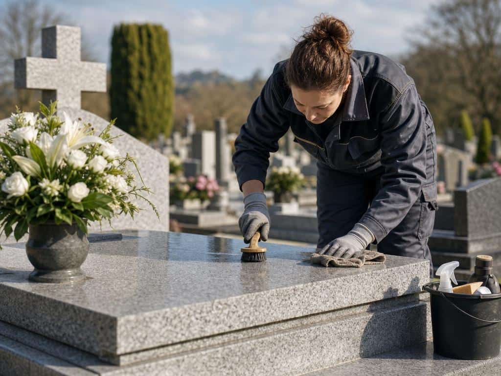 auto entrepreneur nettoyage de tombe