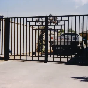 overexposed-photo-double-swing-gates-with-long-life-gates-ute-in-background