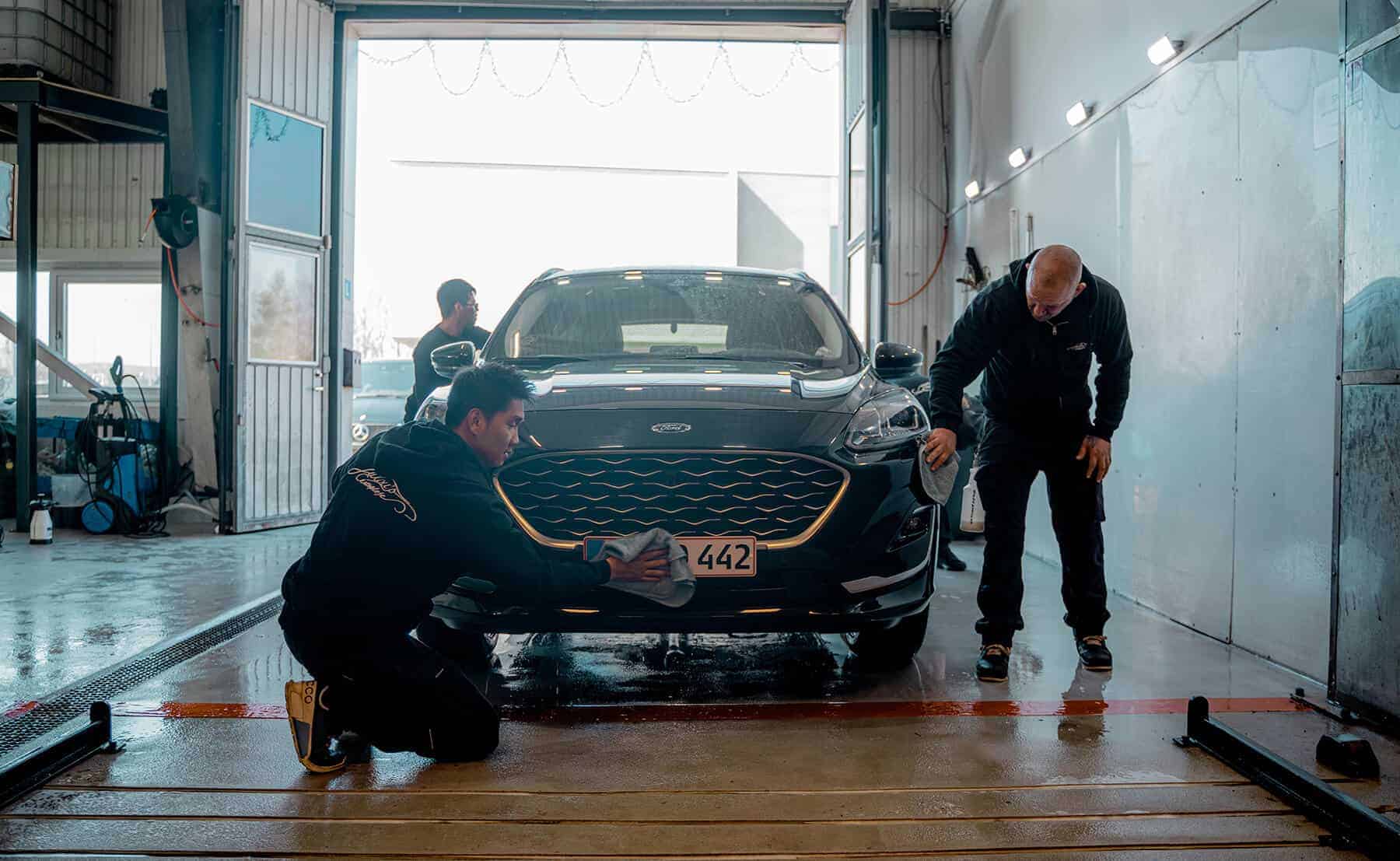 Ford modtager bilvask
