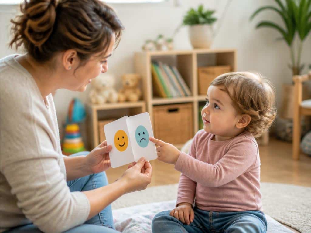 parler des emotions a un tout petit renforce sa sociabilite naturelle