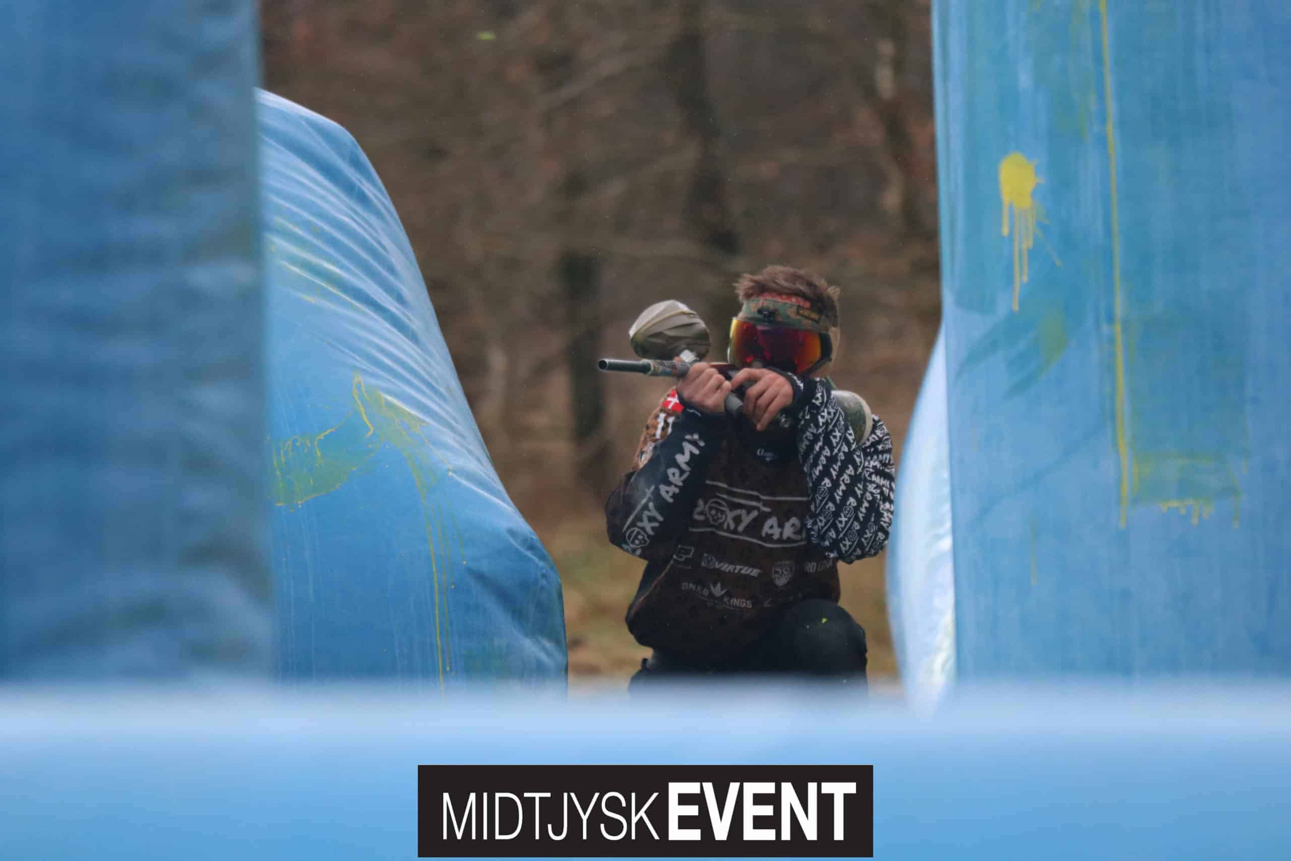 Paintball spiller med spejl glas