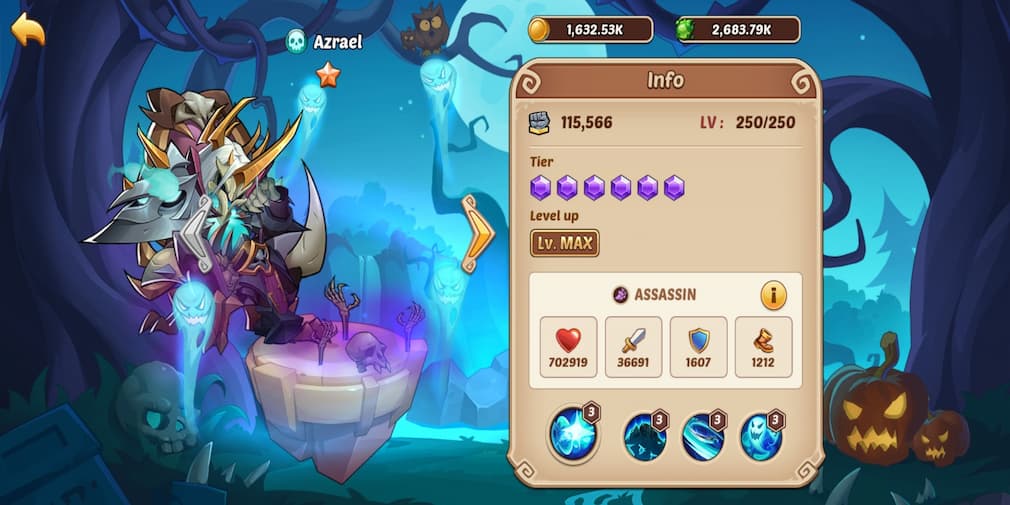 meilleur assassin idle heroes