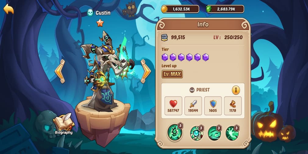 meilleure héros idle heroes