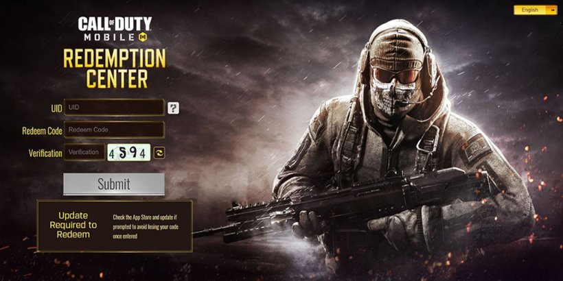 Centre des codes d'échange de COD Mobile