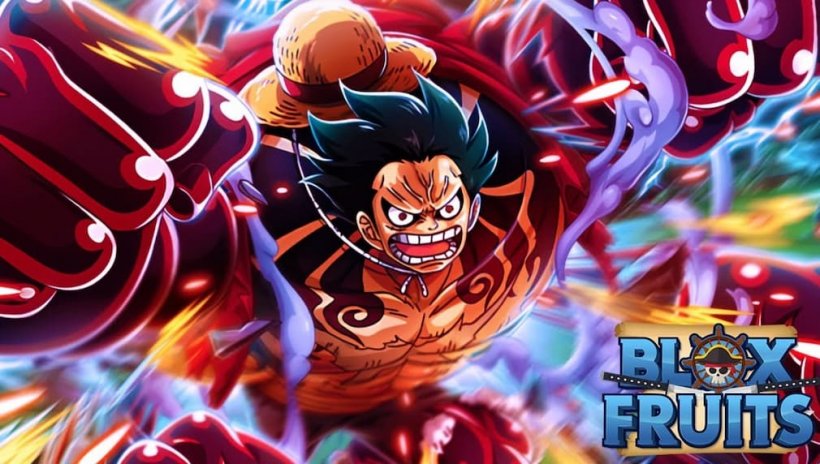 Monkey D. Luffy dans Blox Fruits