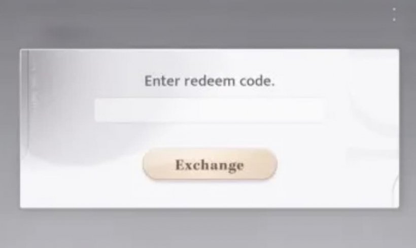 interface de code de rédemption love and deepspace