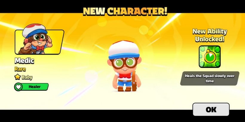 Débloquer un personnage Médecin dans Squad Busters