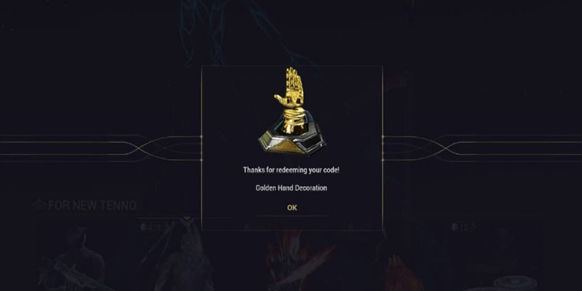 Réception de la décoration de la Main d'Or.