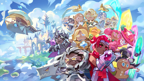 Capture d'écran du classement des personnages de Cookie Run Kingdom montrant divers héros à l'écran