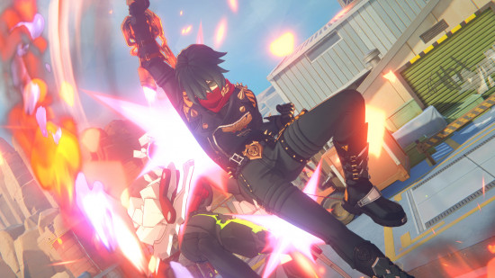 Meilleurs jeux similaires à Genshin Impact : Zenless Zone Zero. L'image montre une personne sautant tout en lançant un coup de poing.