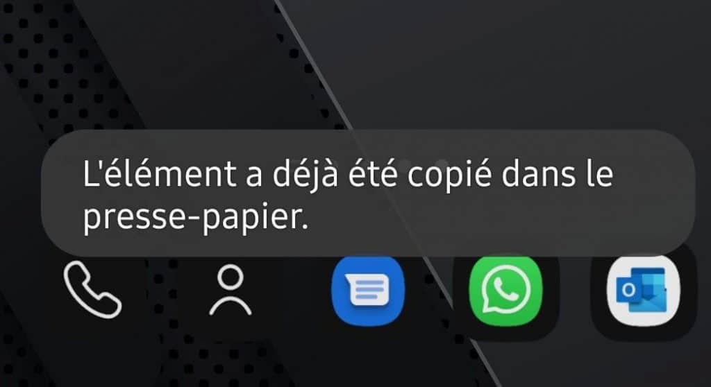 presse papier samsung