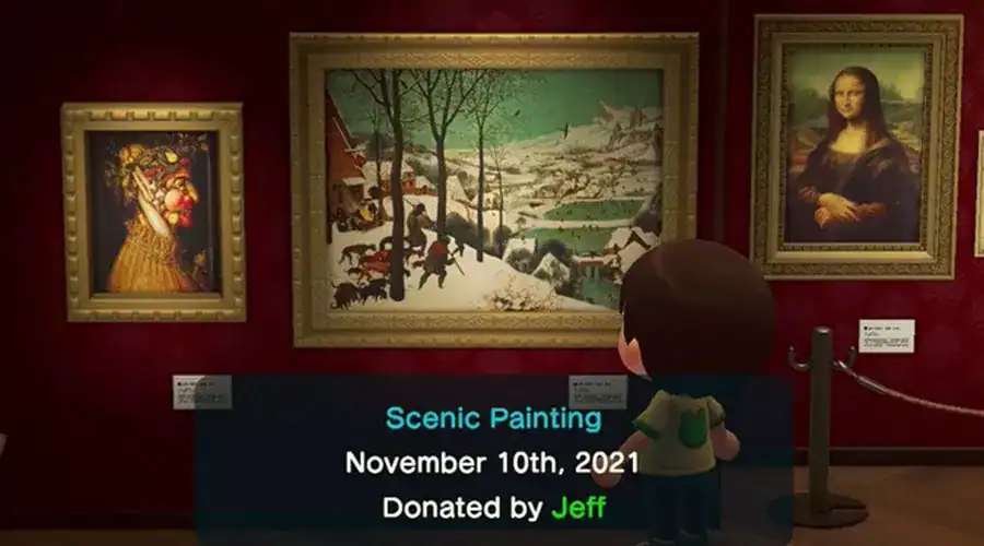 toile hivernale animal crossing