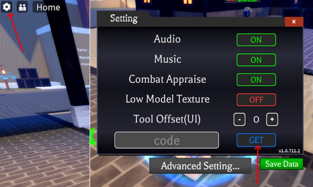 Section d'échange des codes de Demon Blade