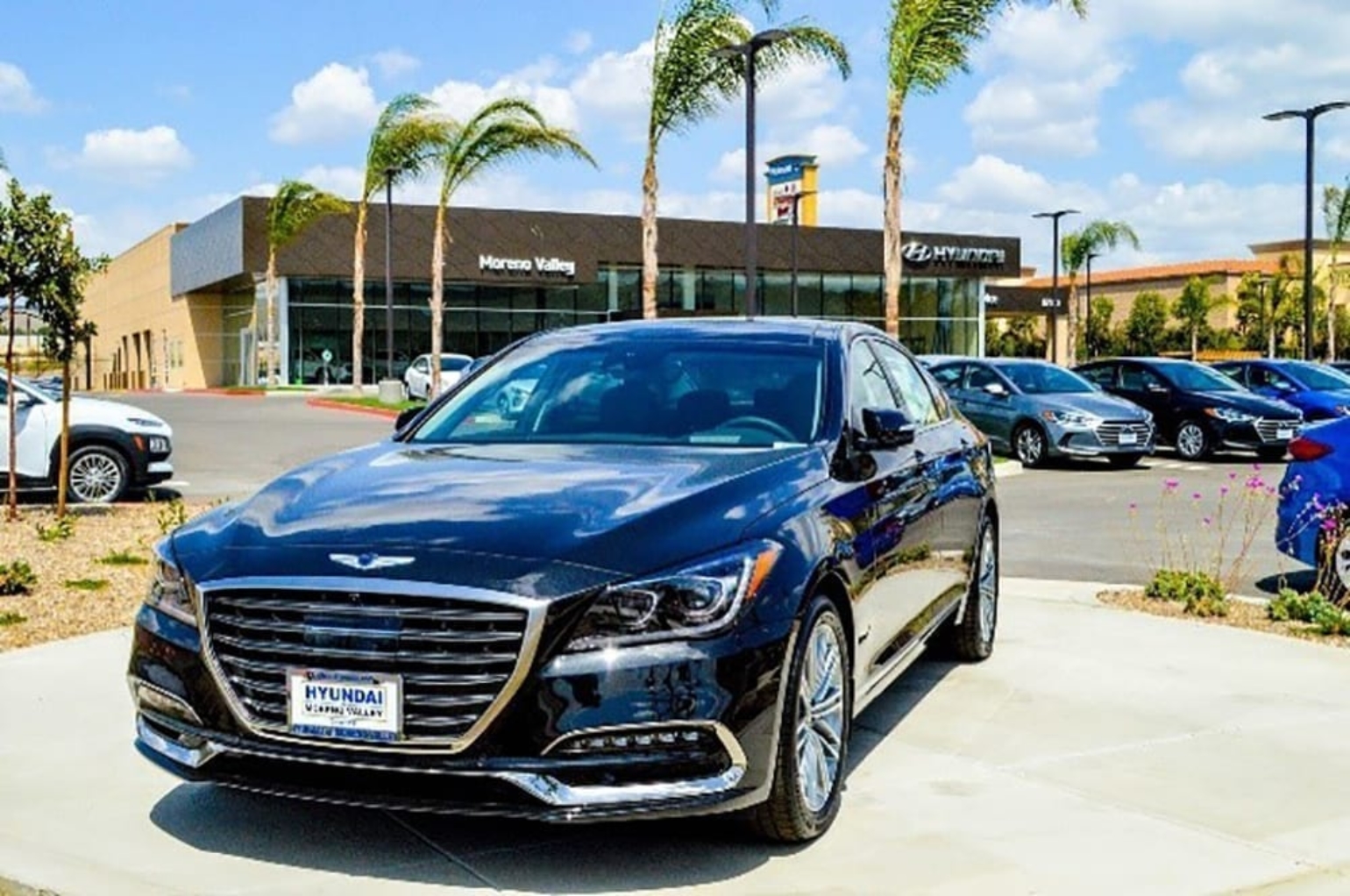 Hyundai genesis at Dealership