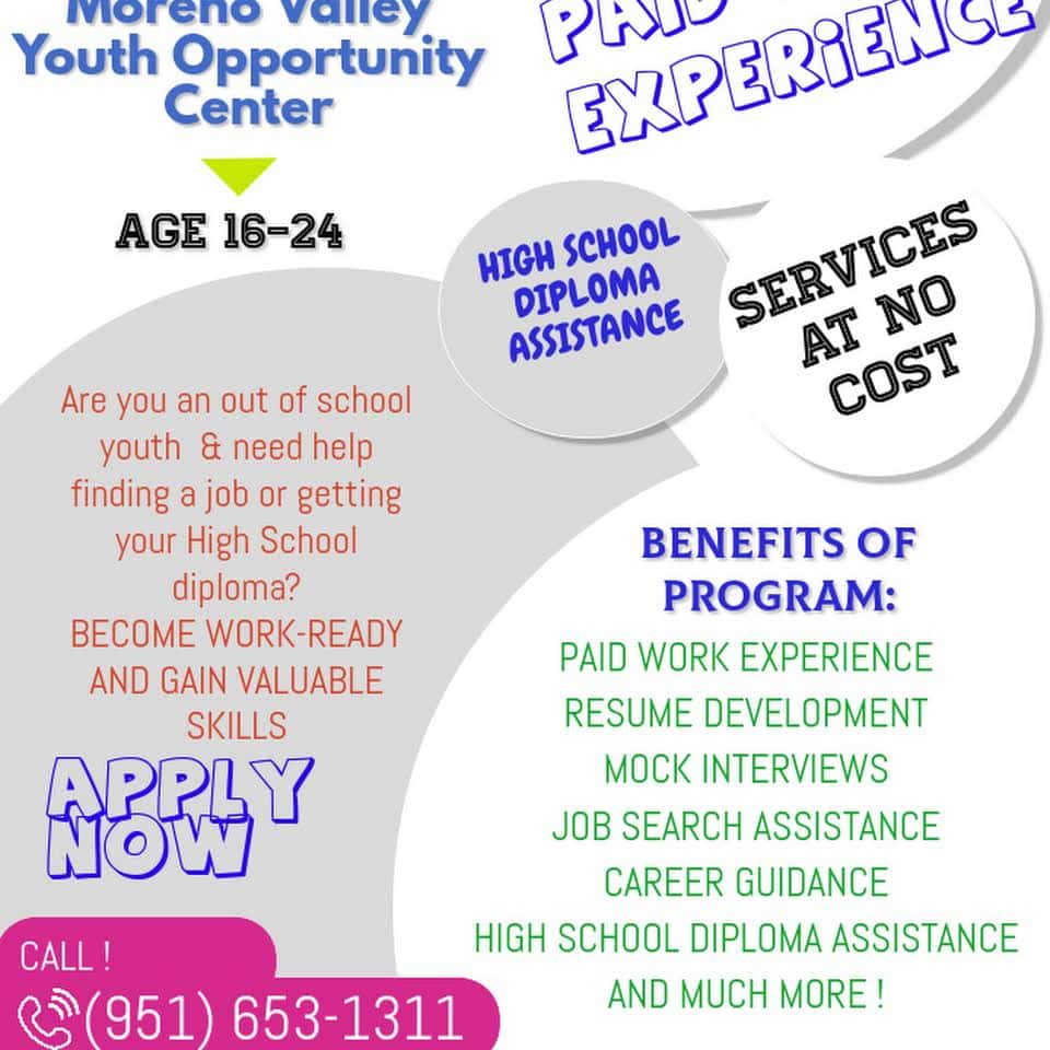 Moreno Valley Youth Opportunity Center Logo