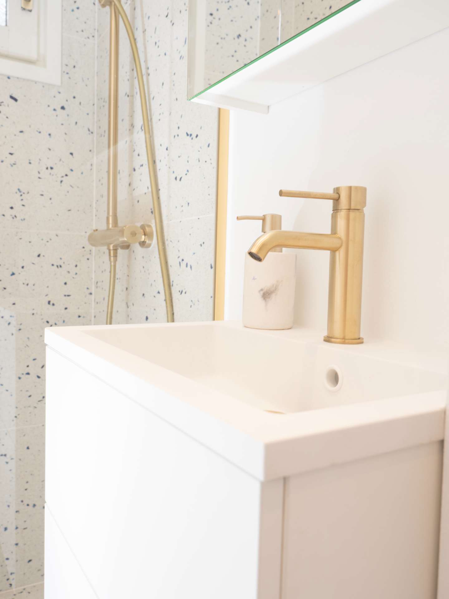 Renovering af badeværelse i Roskilde ny håndvask