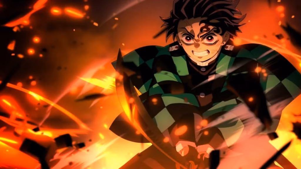 Tanjiro Kamado pouvoirs du feu