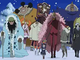 L'équipage de Don Quichotte Doflamingo