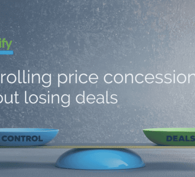 Revify Analytics dashboard showing control of price concessions and deal management.