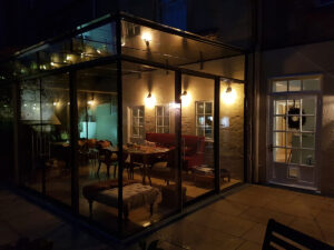 Lighting in conservatory in Chippenham