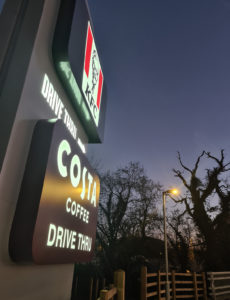 LED lighting installed at Costa and KFC landlord site in Chippenham