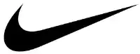 Nike swoosh logo on a white background, representing sports apparel brand.