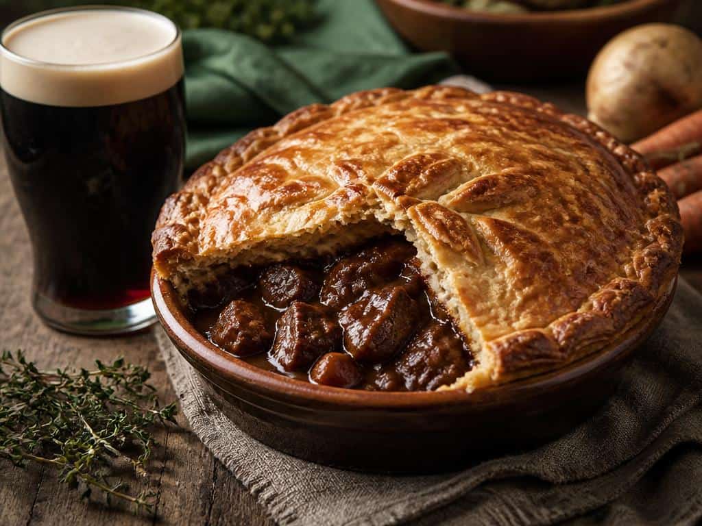 pie de coeur de boeuf a la guinness irlande fid