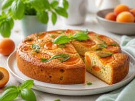 moelleux abricots et basilic fid